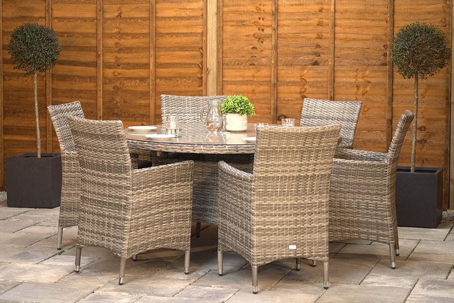 Grey Rattan Garden Furniture