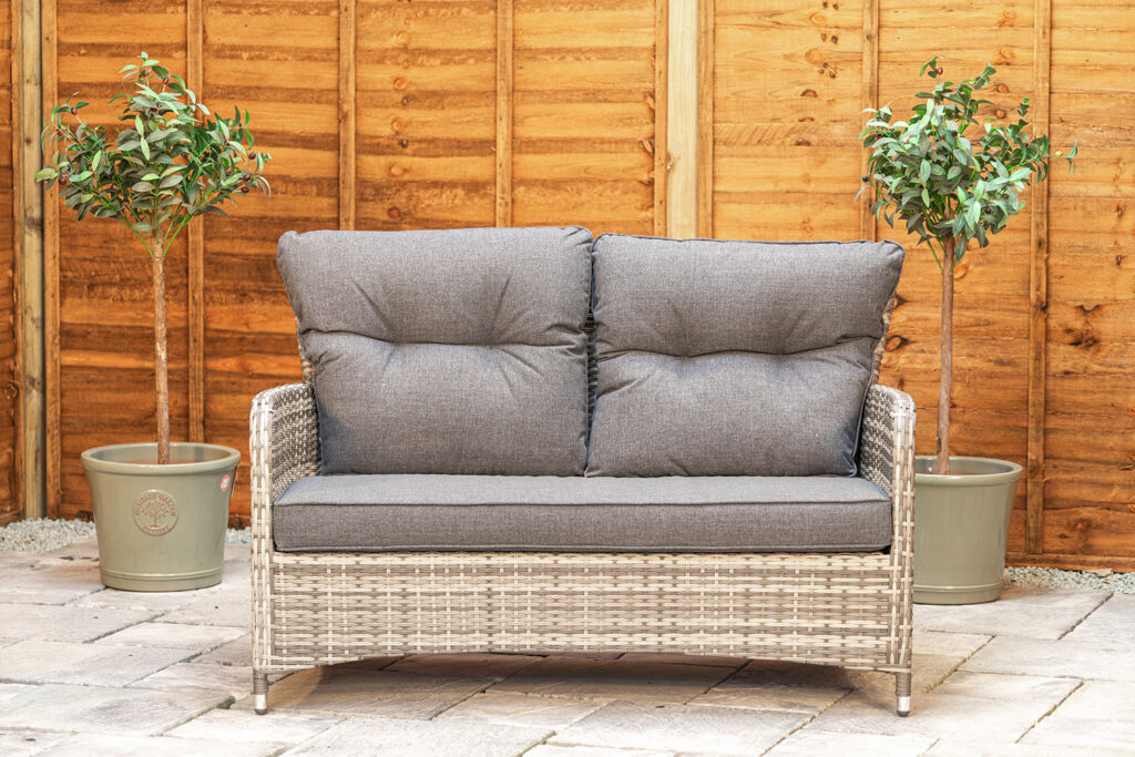 Sapcote Sofa Lounge Set in Brown Rattan