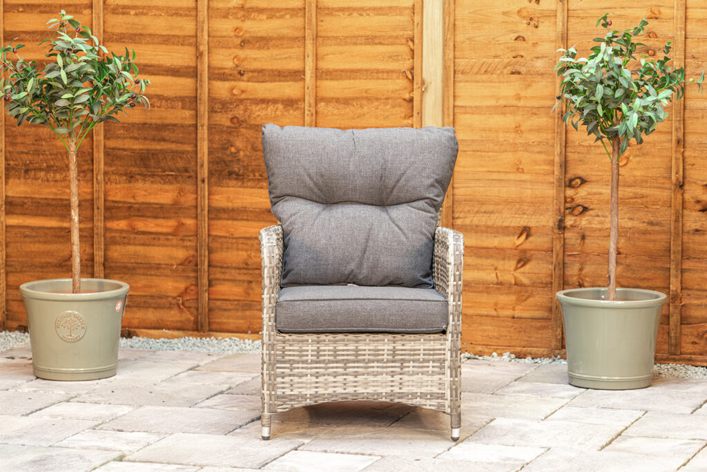 Sapcote Sofa Lounge Set in Brown Rattan